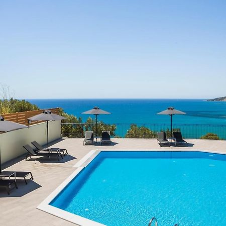 Afrato Village Sea View Apartments Muszáta Kültér fotó