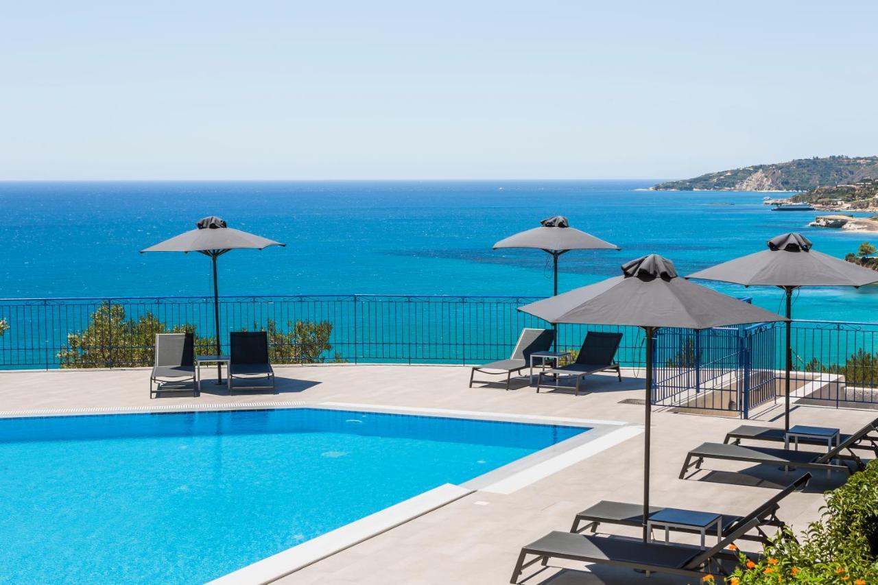Afrato Village Sea View Apartments Muszáta Kültér fotó
