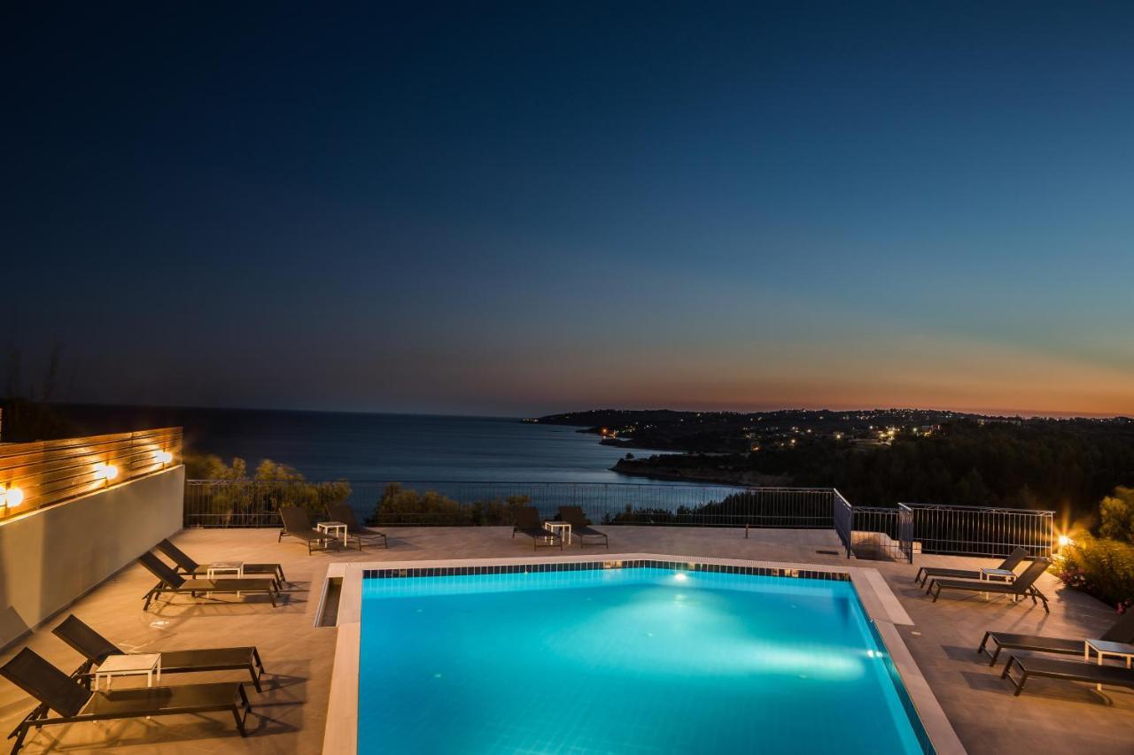 Afrato Village Sea View Apartments Muszáta Kültér fotó