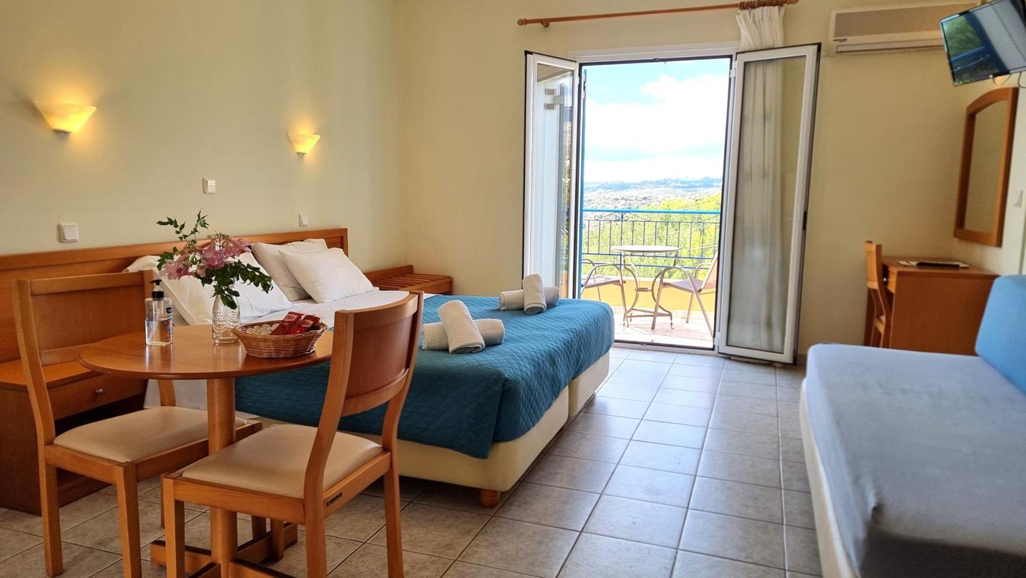 Afrato Village Sea View Apartments Muszáta Kültér fotó