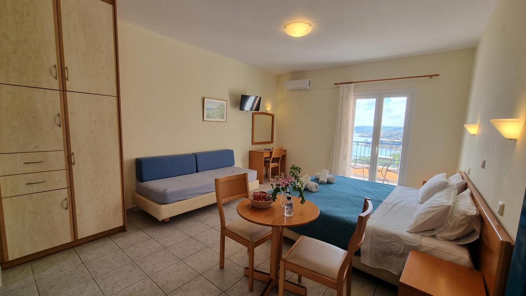 Afrato Village Sea View Apartments Muszáta Kültér fotó