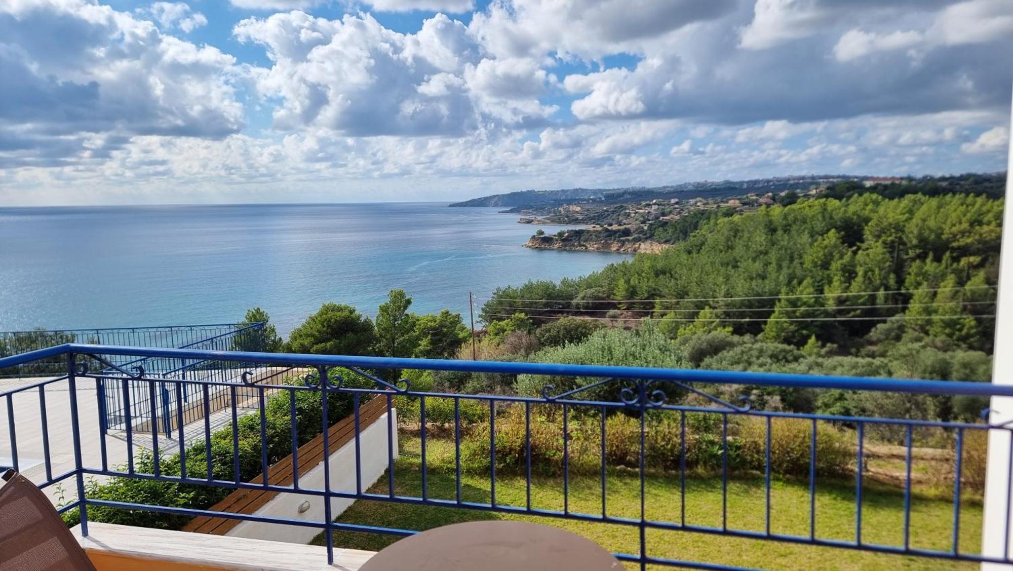 Afrato Village Sea View Apartments Muszáta Kültér fotó